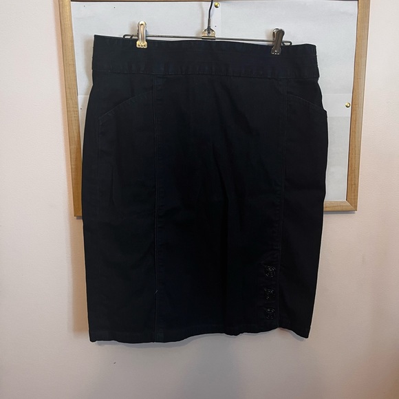 Massimo Premium Denim Skirt, women's size 14 - Picture 5 of 8